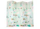 Educational foam mat double-sided folding panda street 180 x 200cm 2