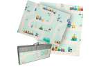 Educational foam mat double-sided folding panda street 180 x 200cm 1
