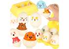 Educational puzzle sorter match shapes eggs montessori animals 6 pcs 1