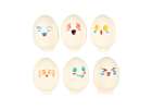 Educational puzzle sorter match shapes eggs montessori animals 6 pcs 5