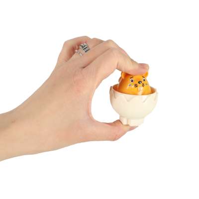 Educational puzzle sorter match shapes eggs montessori animals 6 pcs