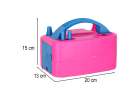 Electric balloon pump strong for 2 balloons 2 pumping nozzles 9