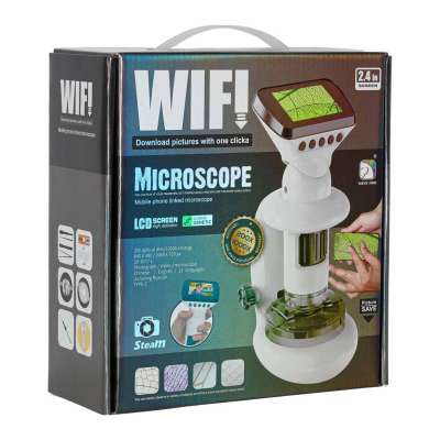 Electron microscope wifi USB LCD screen 200x 1000x