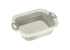 Foldable Silicone Basin with Drain Cutting Board Sink Colander 6