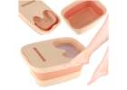 Foldable silicone foot soak bucket with massage bumps 1