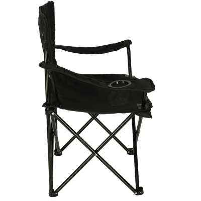 Folding fishing touring chair black