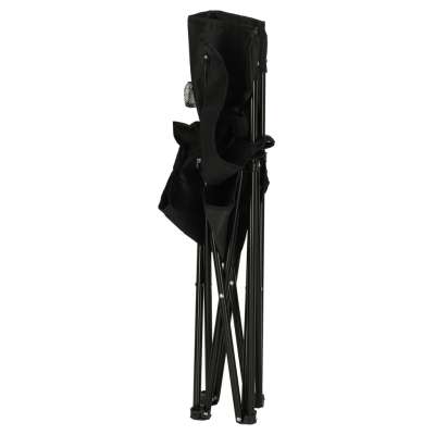 Folding fishing touring chair black
