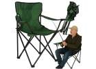 Folding fishing tourist chair green 1