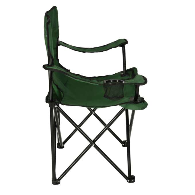 Folding fishing tourist chair green