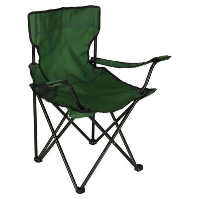 Folding fishing tourist chair green