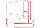 Football goal 183x122x61cm 3