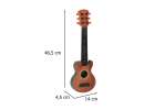 Gitara klasyczna dla dzieci drewniana 6 strun 18 cali 46,5cm 11