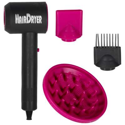 Hairdressing set for children hairdryer straightener 20 items