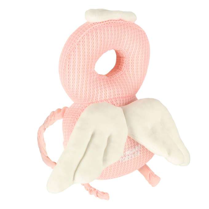 Head protection cushion for learning to walk backpack fall safety angel