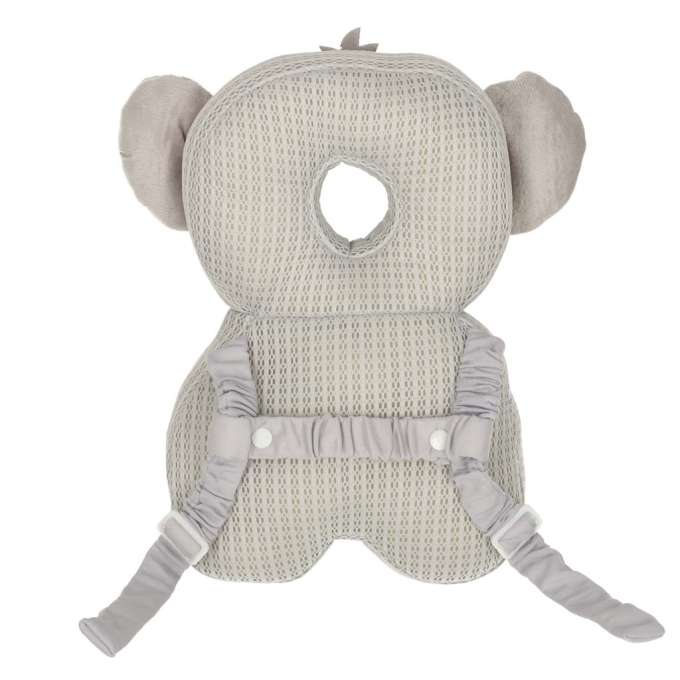 Head protection cushion for learning to walk backpack fall safety koala