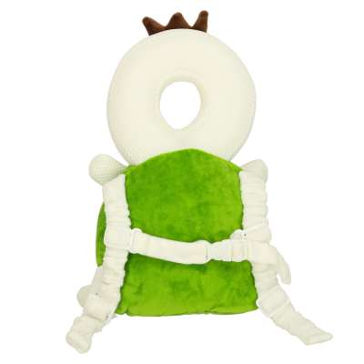 Head protection cushion for learning to walk backpack fall safety turtle