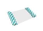 Inflatable beach mattress hammock water lounger chair swimming pool blue 4