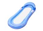 Inflatable beach mattress hammock water lounger chair swimming pool blue 7