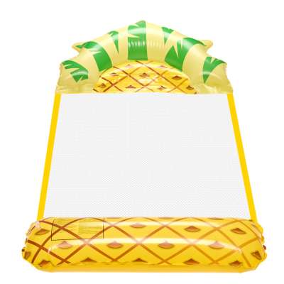 Inflatable beach mattress hammock water lounger chair swimming pool pineapple