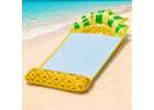Inflatable beach mattress hammock water lounger chair swimming pool pineapple 9