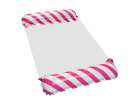 Inflatable beach mattress hammock water lounger chair swimming pool pink 2