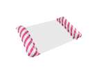 Inflatable beach mattress hammock water lounger chair swimming pool pink 6