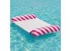 Inflatable beach mattress hammock water lounger chair swimming pool pink 8