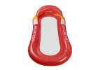 Inflatable beach mattress hammock water lounger chair swimming pool red 2