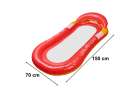 Inflatable beach mattress hammock water lounger chair swimming pool red 3