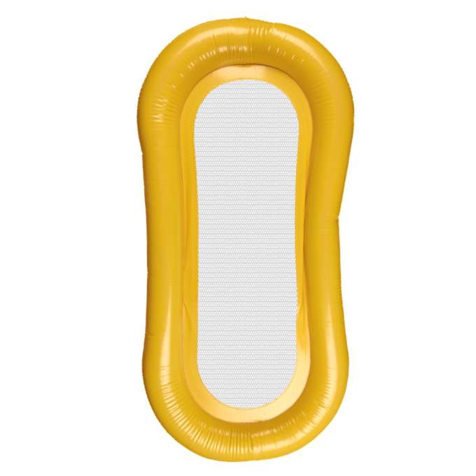 Inflatable beach mattress hammock water lounger chair swimming pool red
