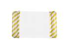 Inflatable beach mattress hammock water lounger chair swimming pool yellow 4