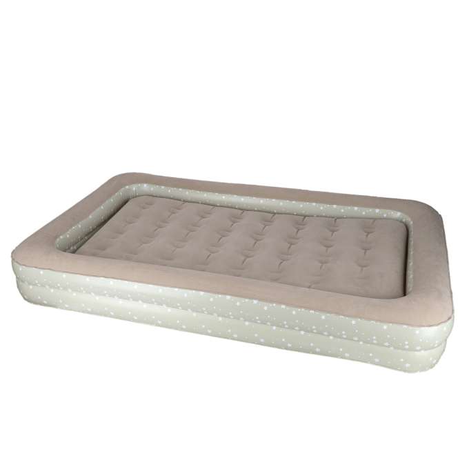 Inflatable mattress children's sleeping bed pump
