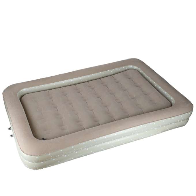 Inflatable mattress children's sleeping bed pump