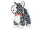 Interactive cat on leash movement sound grey 2