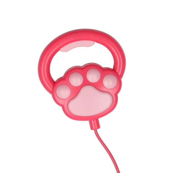 Interactive cat on leash movement sound grey