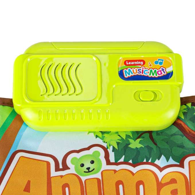 Interactive playing musical educational mat animals