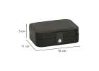 Jewellery box organiser black 10