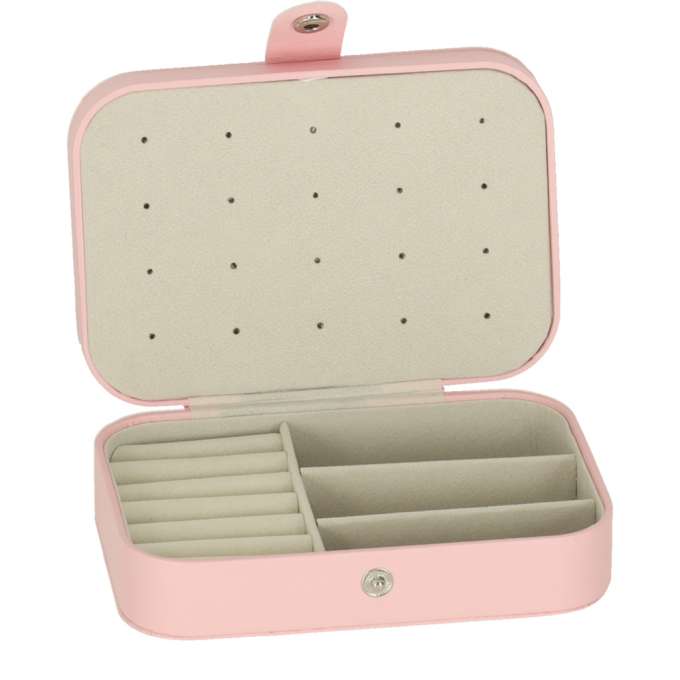Jewellery box organiser pink