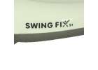 Jeździk grawitacyjny LED Swing FIX S1 skuter z rączką szary max 65kg 7