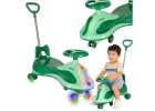 Jeździk grawitacyjny LED Swing FIX S2 skuter z rączką zielony max 100kg 1