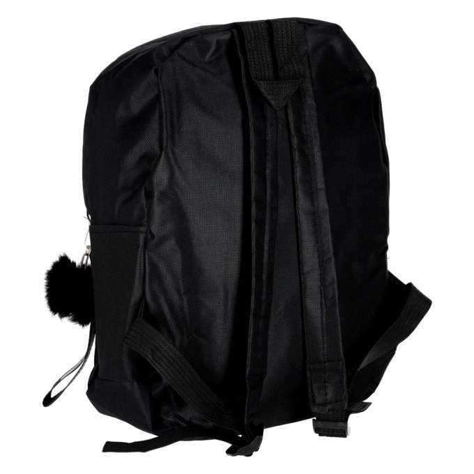 Junior single compartment school backpack black