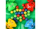 Hungry frogs jumping frogs arcade game 4 players 3+ XXL green 5
