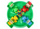 Hungry frogs jumping frogs arcade game 4 players 3+ XXL green 6