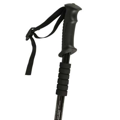 Kijki kije trekkingowe do nordic walking składane 2 sztuki czarne
