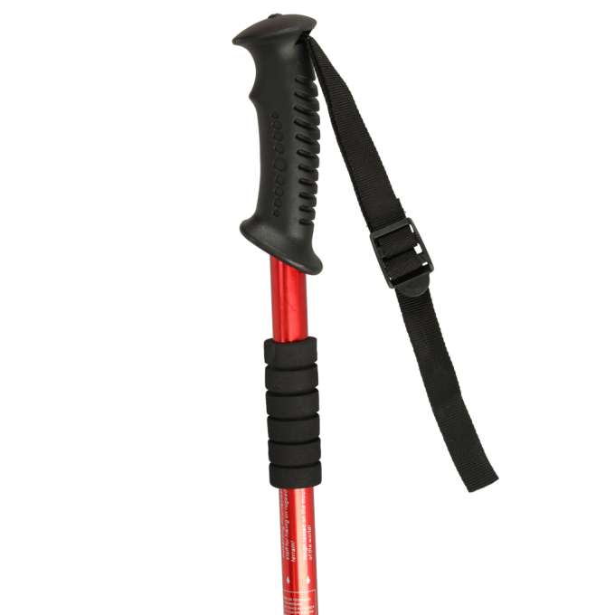Kijki kije trekkingowe do nordic walking składane 2 sztuki czerwone