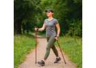 Kijki kije trekkingowe do nordic walking składane 2 sztuki czerwone 8