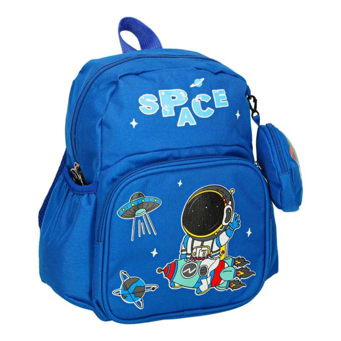 Kindergarten school backpack children's astronaut 30x14x23cm