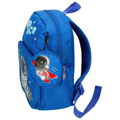 Kindergarten school backpack children's astronaut 30x14x23cm