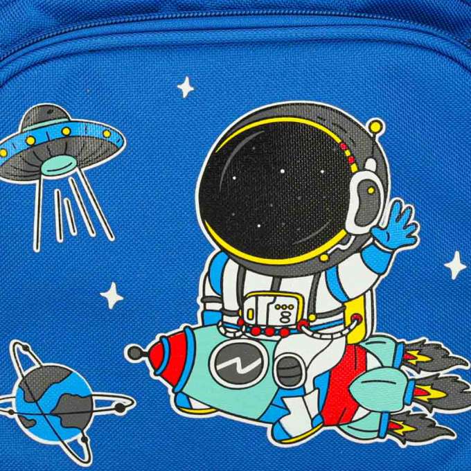 Kindergarten school backpack children's astronaut 30x14x23cm