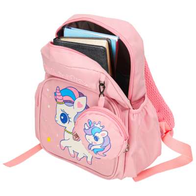 Kindergarten school backpack children's unicorn 30x14x23cm